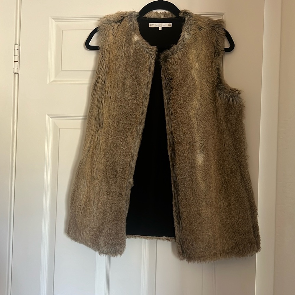 Zara Fur Vest